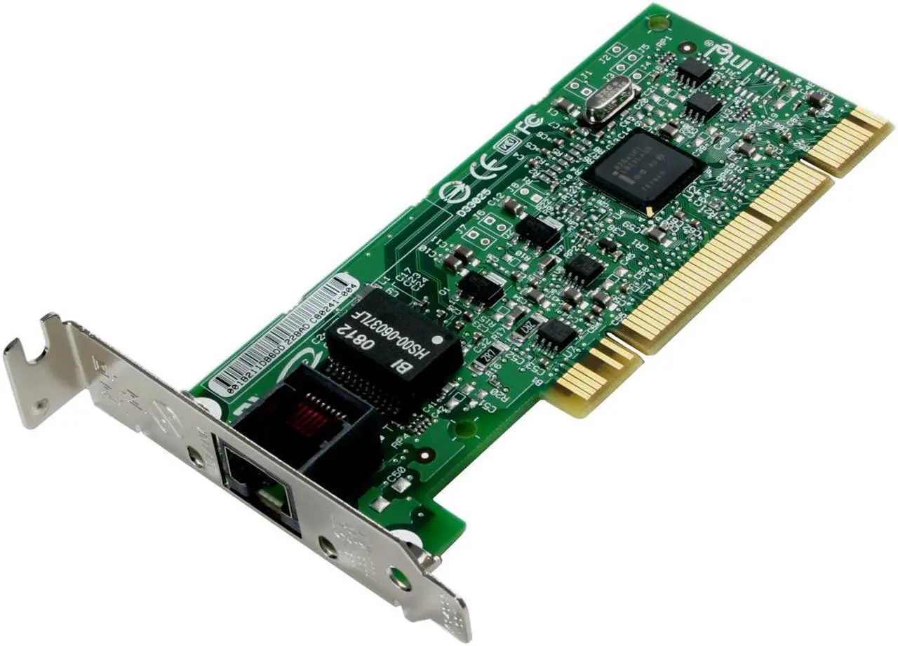 Main image of Intel PWLA8391GTL Desktop Adapter PRO/1000 GT Low Profile 10/100/1000Mbps PCI 1 x RJ45 - OEM