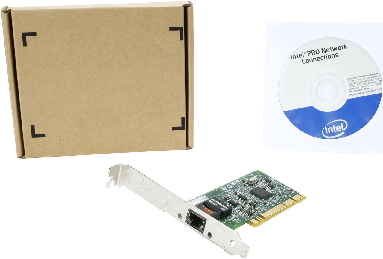 Alt view image 6 of 5 - Intel PWLA8391GT PRO/1000 GT Desktop Adapter 10/100/1000Mbps PCI 1 x RJ45