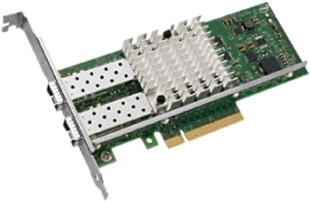 Intel X520-SR2 Dual Ports 10 Gigabit Ethernet Converged Network Adapter, PCI Express 2.0 x8, Low Profile