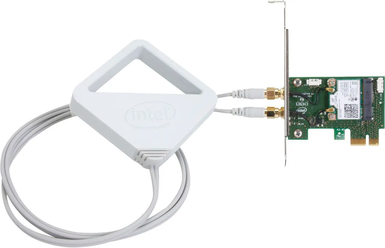 Main image of Intel 7260HMWDTX1 Dual Band Wireless-AC 7260 PCIe plus Bluetooth 4.0 AC1200 Wireless adapters