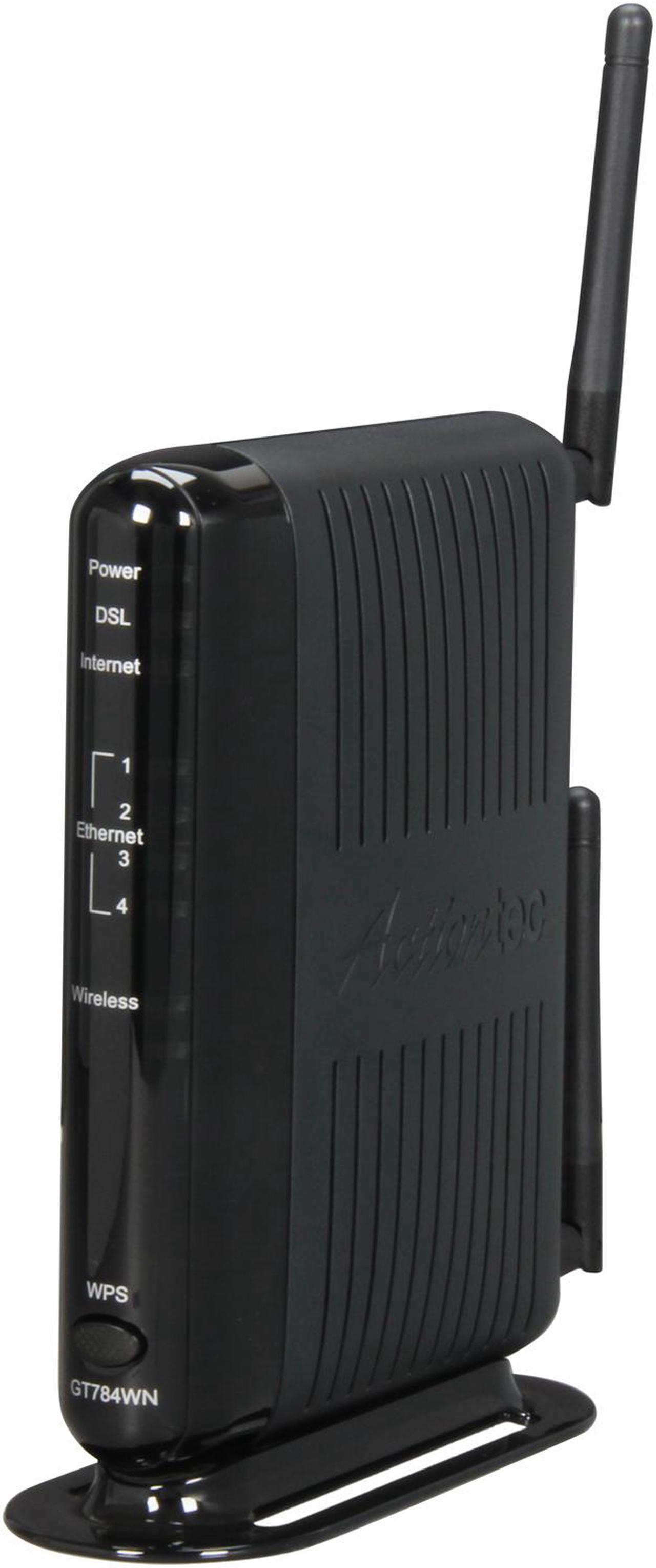 SCREENBEAM GT784WN-01 Wireless N DSL Modem Router Four 10/100 Ethernet LAN One ADSL Port 802.11 b/g/n WPS