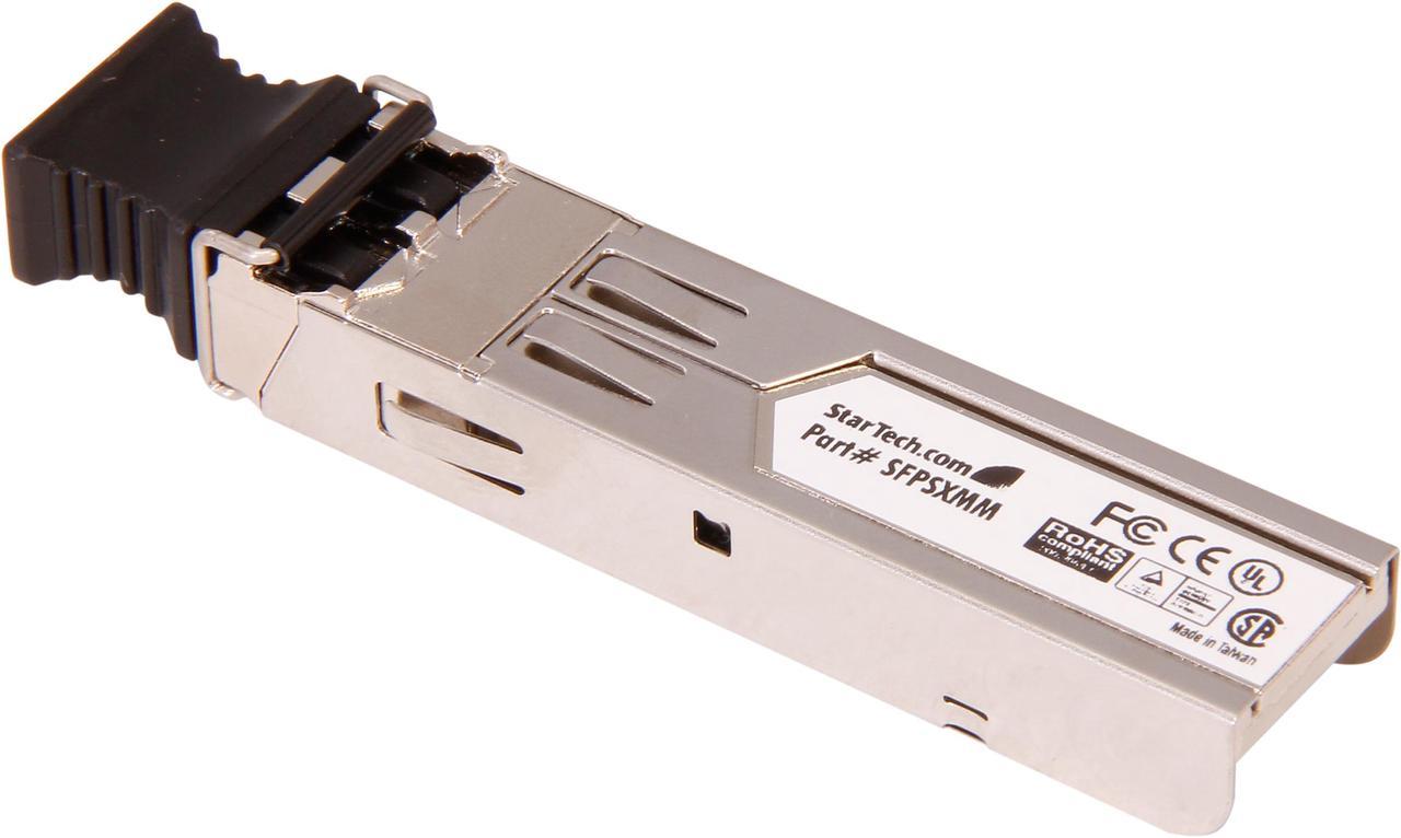 StarTech.com SFPSXMM 1000BASE-SX SFP Transceiver Module - 1 Gbps - 550 m - TAA Compliant - MSA Compliant Fiber SFP