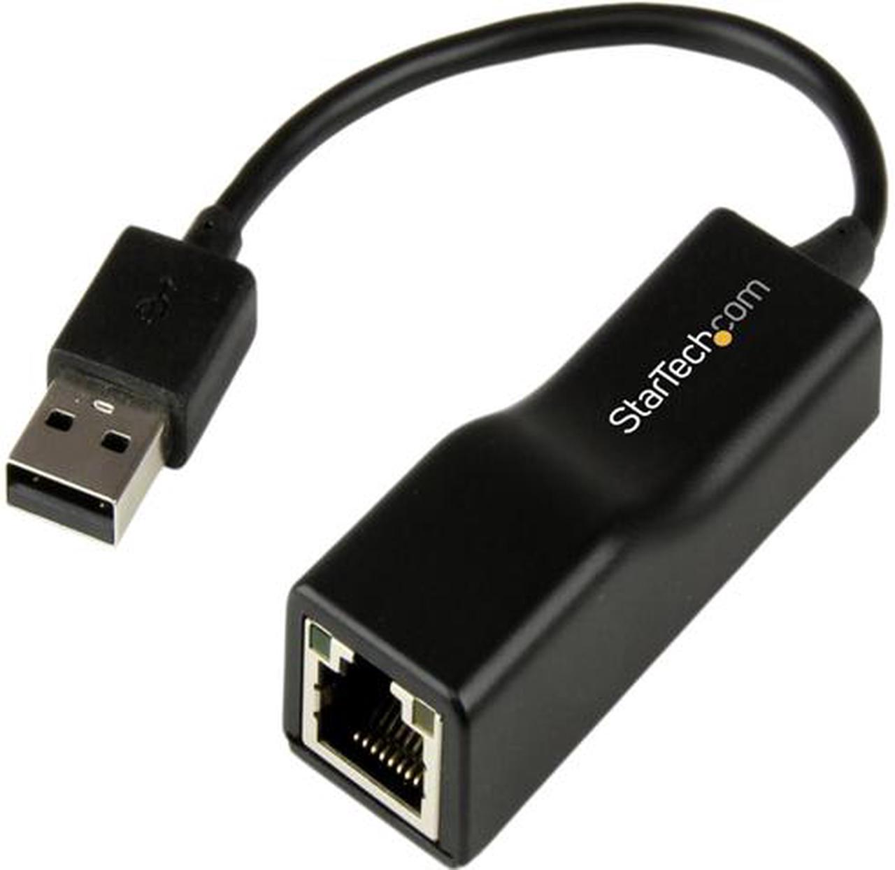 StarTech.com USB 2.0 to 10/100 Mbps Ethernet Network Adapter Dongle