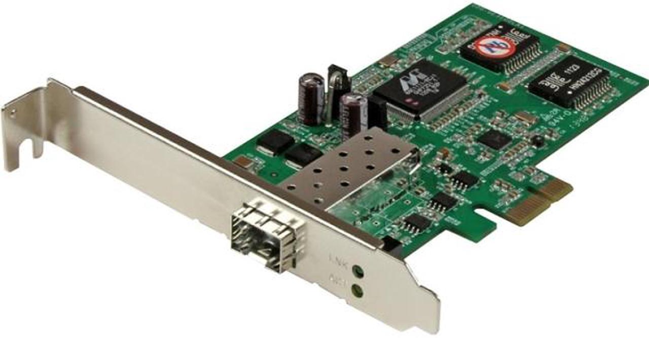 StarTech.com PCI Express Gigabit Ethernet Fiber Network Card w/ Open SFP - PCIe SFP Network Card Adapter NIC