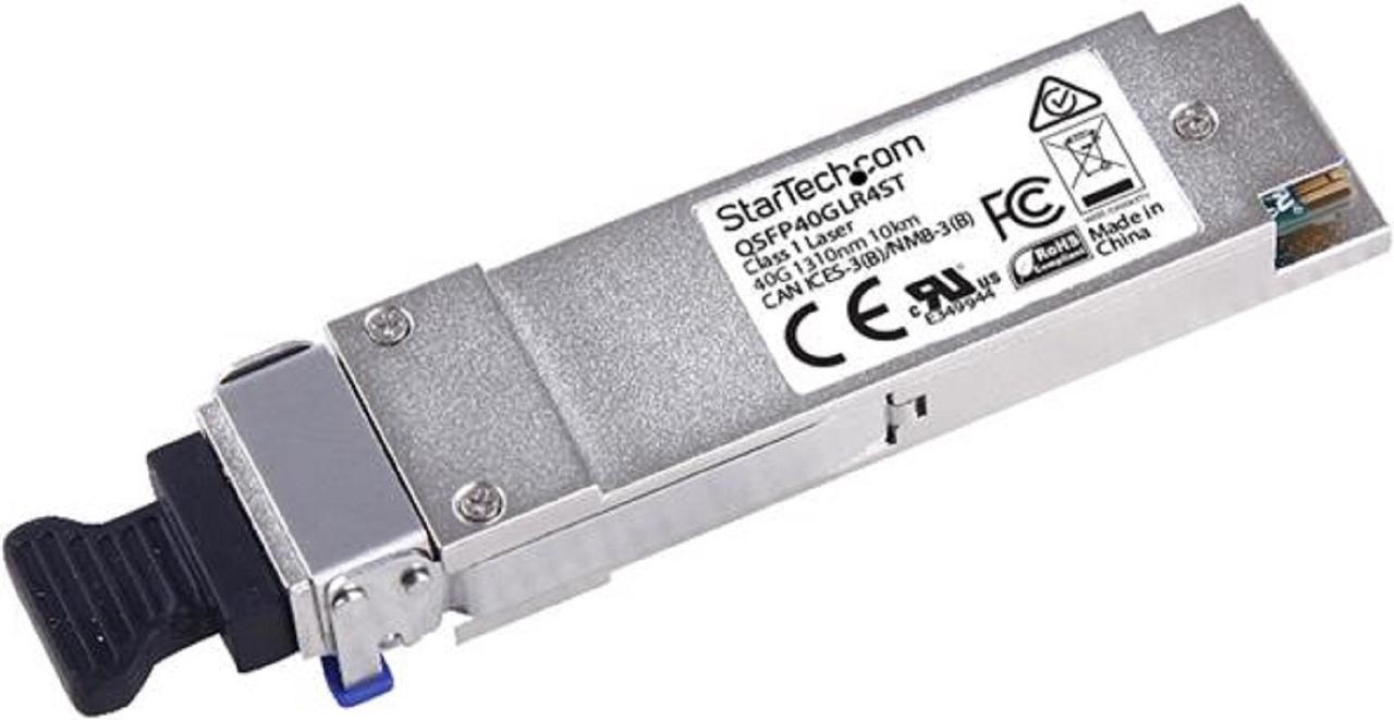 StarTech.com QSFP40GLR4ST Cisco QSFP-40G-LR4 Compatible QSFP+ Module - 40GBASE-LR4 Fiber Optical Transceiver - QSFP40GLR4ST