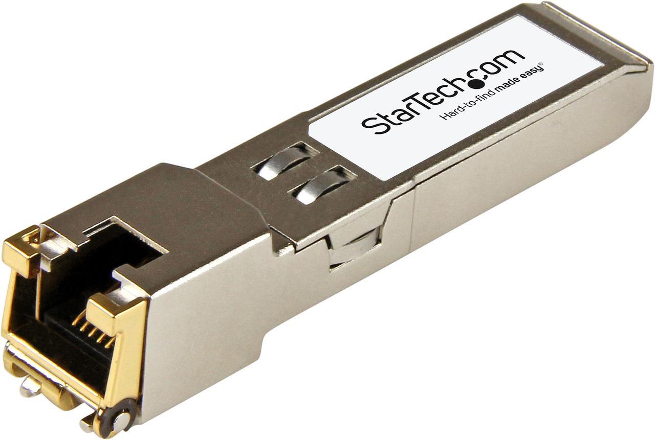 StarTech.com 10050-ST Extreme Networks 10050 Compatible SFP Module - 1000Base-T Fiber Optical Transceiver 1 Gbps RJ-45