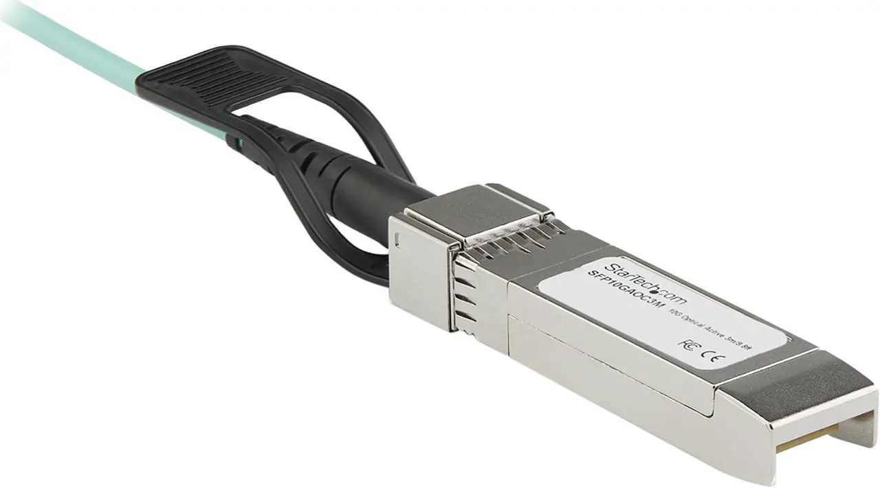 Alt view image 3 of 3 - Startech.com Dell EMC AOC-SFP-10G-5M Compatible SFP+ Active Optical Cable - 5m - 10 GbE, AOCSFP10G5ME