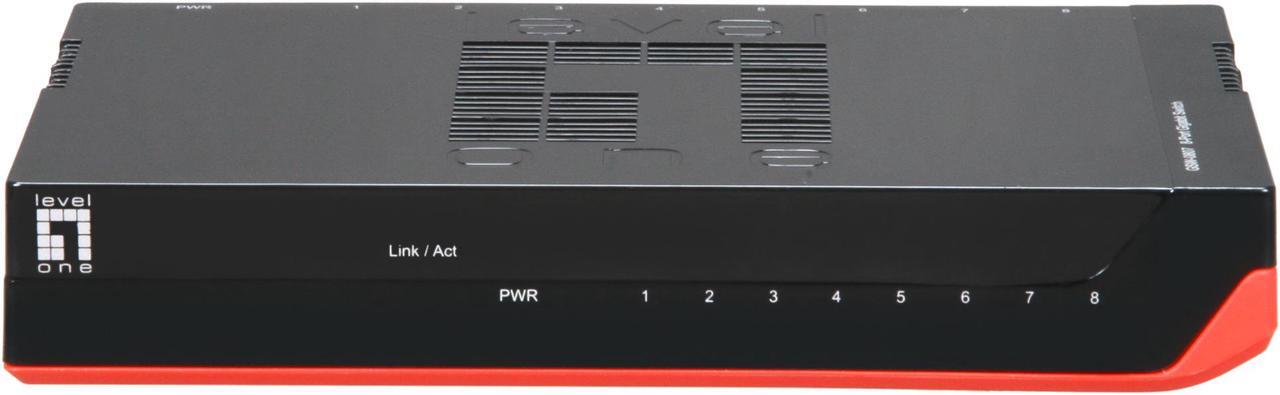 Alt view image 3 of 5 - LevelOne GSW-0807 Gigabit Switch