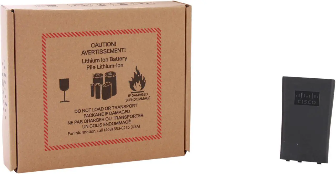 Alt view image 4 of 4 - Cisco CP-BATT-7921G-STD Unified Wireless IP Phone 7921G Battery, Standard