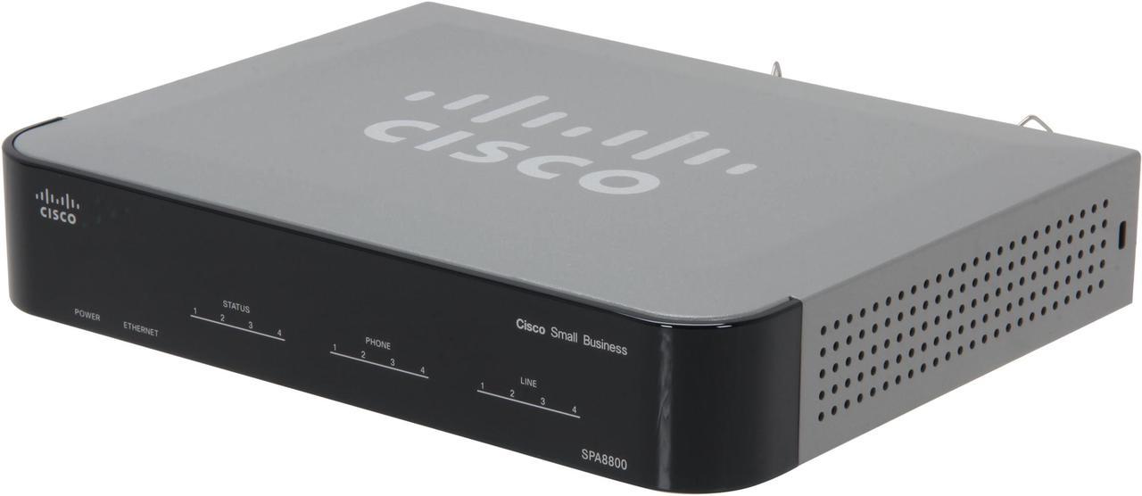 Cisco SPA8800 IP Telephony Gateway with 4 FXS and 4 FXO Ports