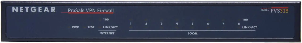 Alt view image 2 of 7 - NETGEAR FVS318 ProSafe VPN Firewall Switch