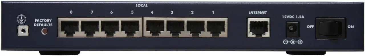 Alt view image 4 of 7 - NETGEAR FVS318 ProSafe VPN Firewall Switch