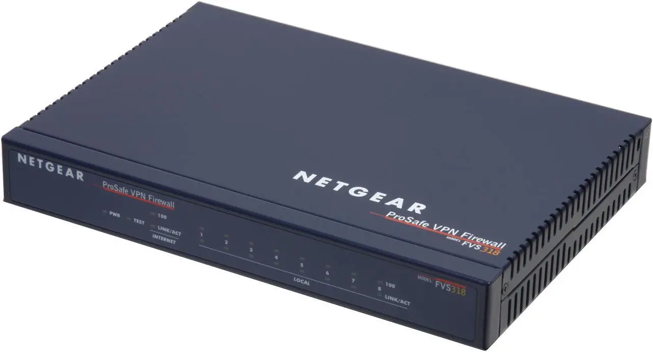 Main image of NETGEAR FVS318 ProSafe VPN Firewall Switch