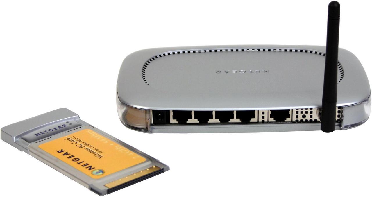 Alt view image 2 of 5 - NETGEAR WGB511 54 Mbps Wireless Router(WGR614) and PC Card(WG511) Kit IEEE 802.11b/g