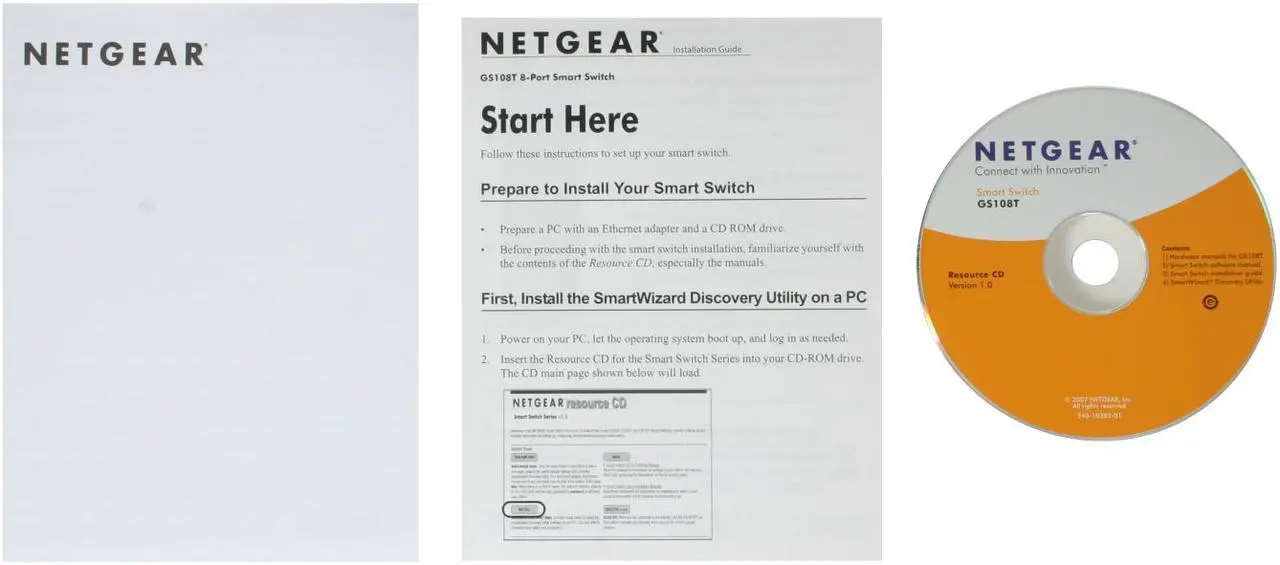 Alt view image 5 of 6 - NETGEAR GS108T-100NAS Smart Gigabit Smart Switch