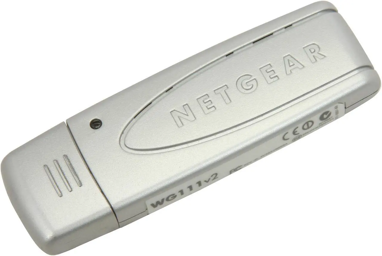 Main image of NETGEAR WG111-100USR Wireless Adapter IEEE 802.11b/g USB 2.0 Up to 54Mbps Wireless Data Rates