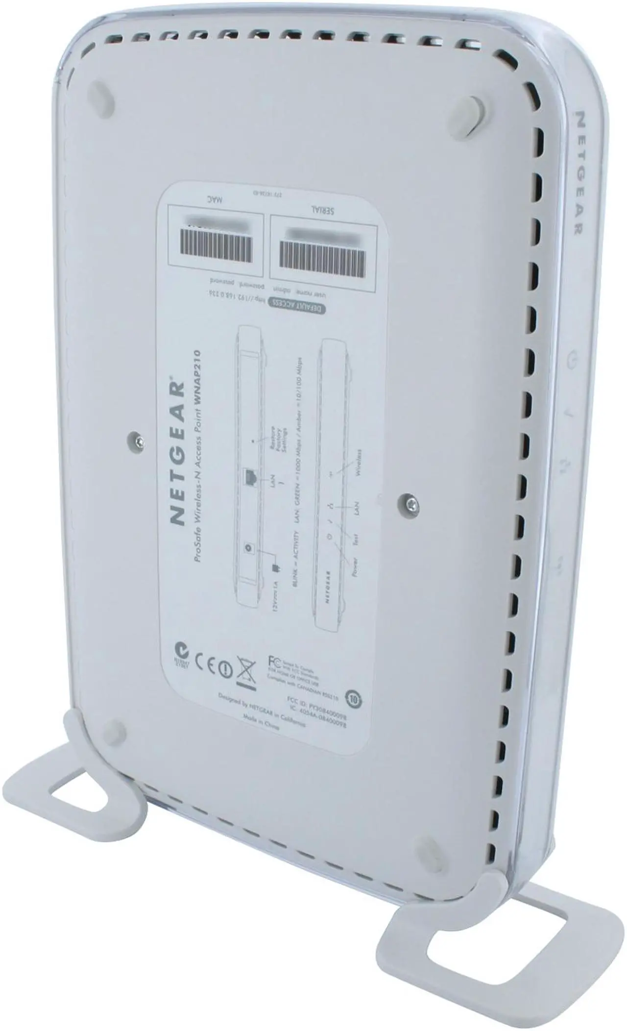 Alt view image 6 of 7 - NETGEAR WNAP210-100NAS Prosafe Wireless Access Point