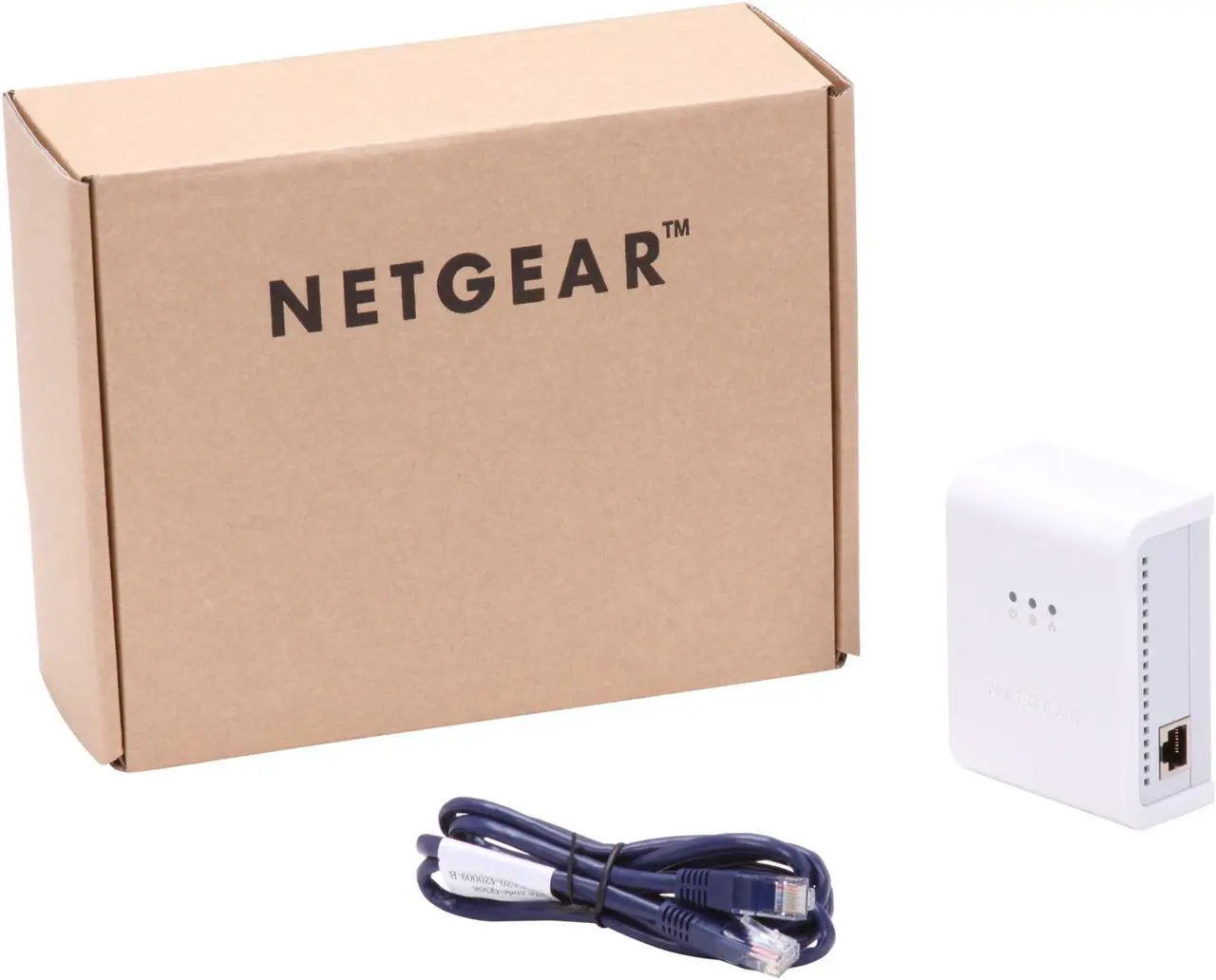 Alt view image 4 of 4 - NETGEAR XET1001-100NAR Powerline Network Adapter Up to 85Mbps