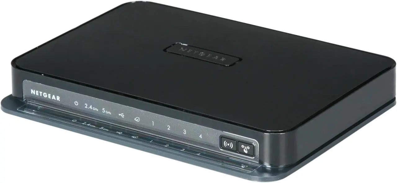Main image of NETGEAR WNDR37AV-100NAS 802.11a/b/g/n 2.4/5GHz Simultaneous Dual Band Wireless Gigabit Router for Video and Gaming