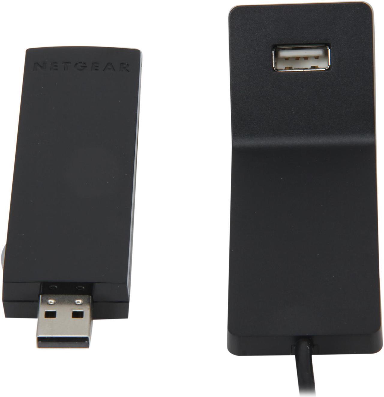 Alt view image 4 of 6 - NETGEAR WNDA4100-100NAS Ultimate Performance N900 Dual-Band Wireless Adapter IEEE 802.11a/b/g/n USB 2.0 Up to 450+450Mbps Wireless Data Rates