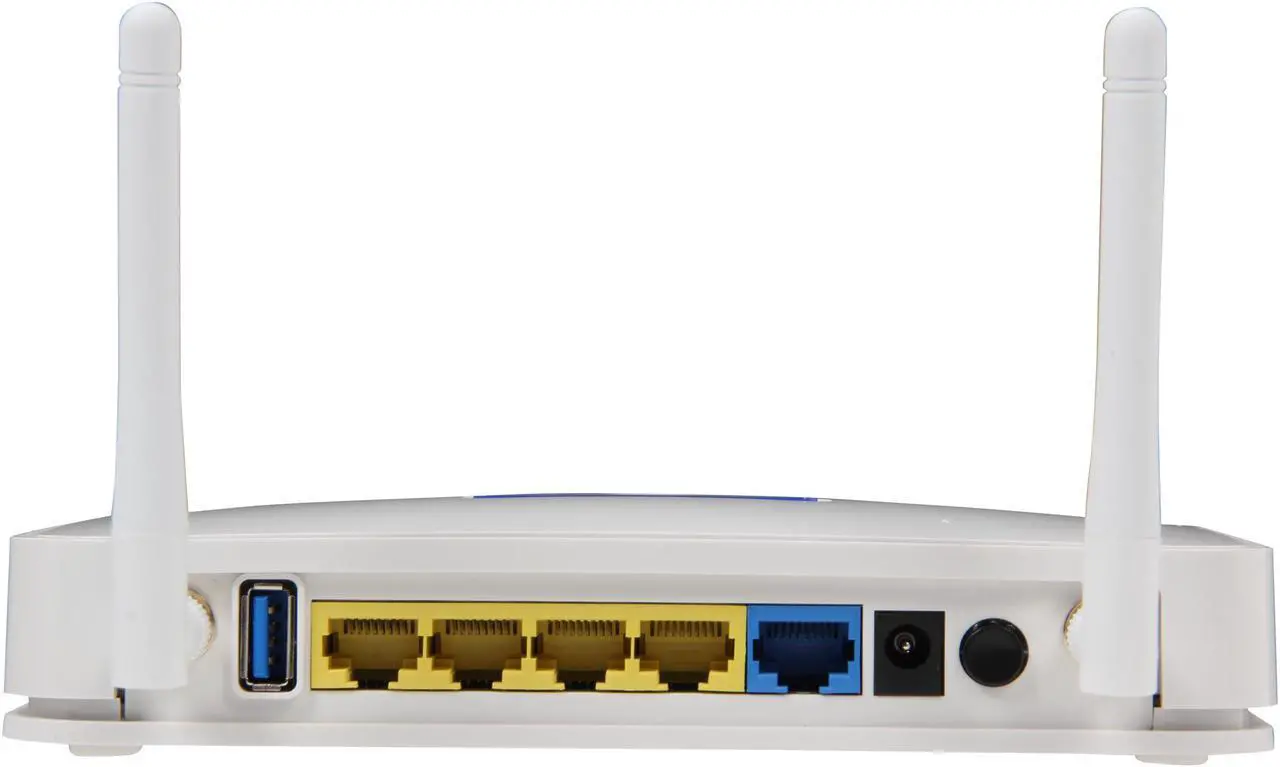 Alt view image 4 of 5 - NETGEAR JNR3210-100NAS N300 Wireless Gigabit Router IEEE 802.3/3u, IEEE 802.11b/g/n
