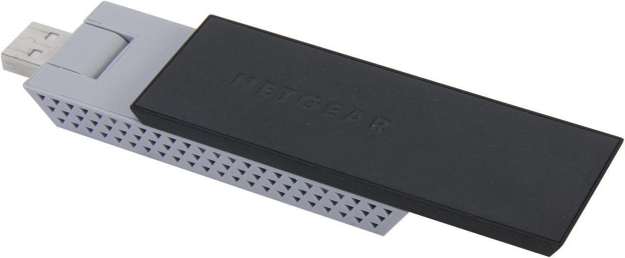 Alt view image 3 of 8 - NETGEAR A6200-100NAR Dual Band Wi-Fi Adapter IEEE 802.11ac, IEEE 802.11a/b/g/n USB 2.0 Up to 300/867Mbps Wireless Data Rates