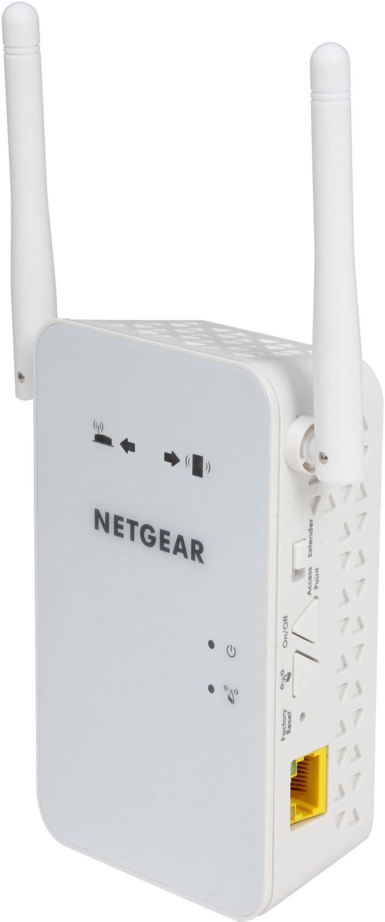 NETGEAR AC750 WiFi Range Extender with Gigabit Ethernet (EX6100)