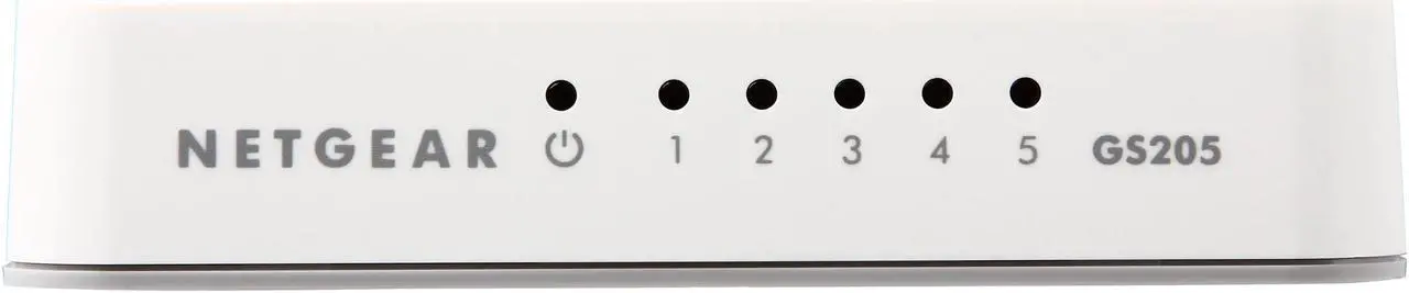 Alt view image 4 of 11 - NETGEAR 5-Port Gigabit Ethernet Unmanaged Switch, Desktop, 10/100/1000Mbps (GS205)