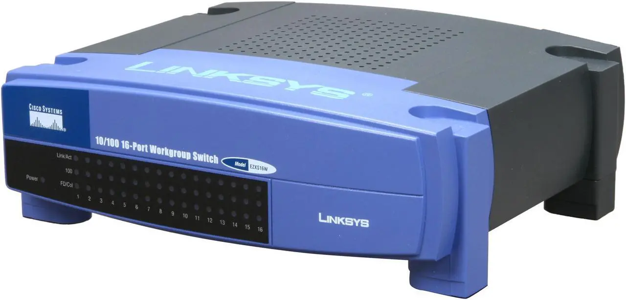 Main image of LINKSYS EZXS16W EtherFast 16-Port Workgroup Switch