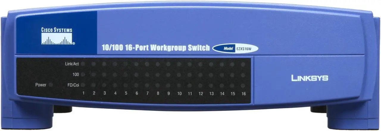 Alt view image 2 of 5 - LINKSYS EZXS16W EtherFast 16-Port Workgroup Switch