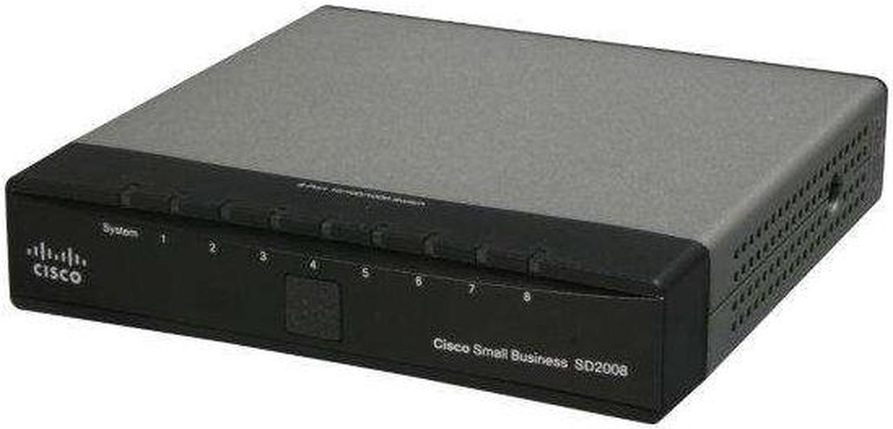 Alt view image 2 of 5 - Cisco Small Business SD2008 Gigabit Switch