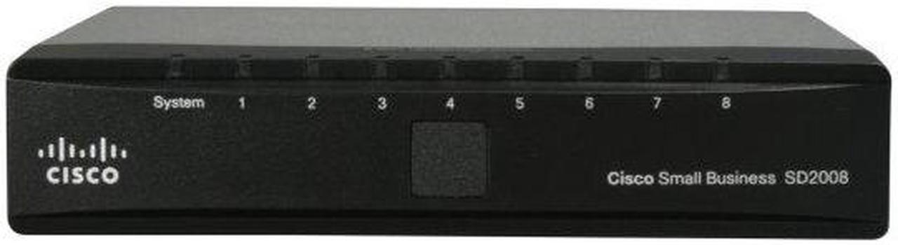 Alt view image 3 of 5 - Cisco Small Business SD2008 Gigabit Switch