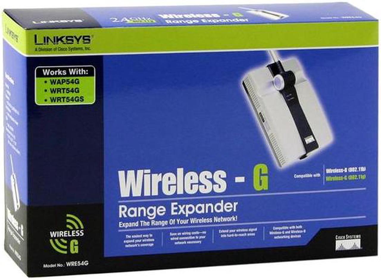Alt view image 7 of 7 - LINKSYS WRE54G Wireless-G Range Extender
