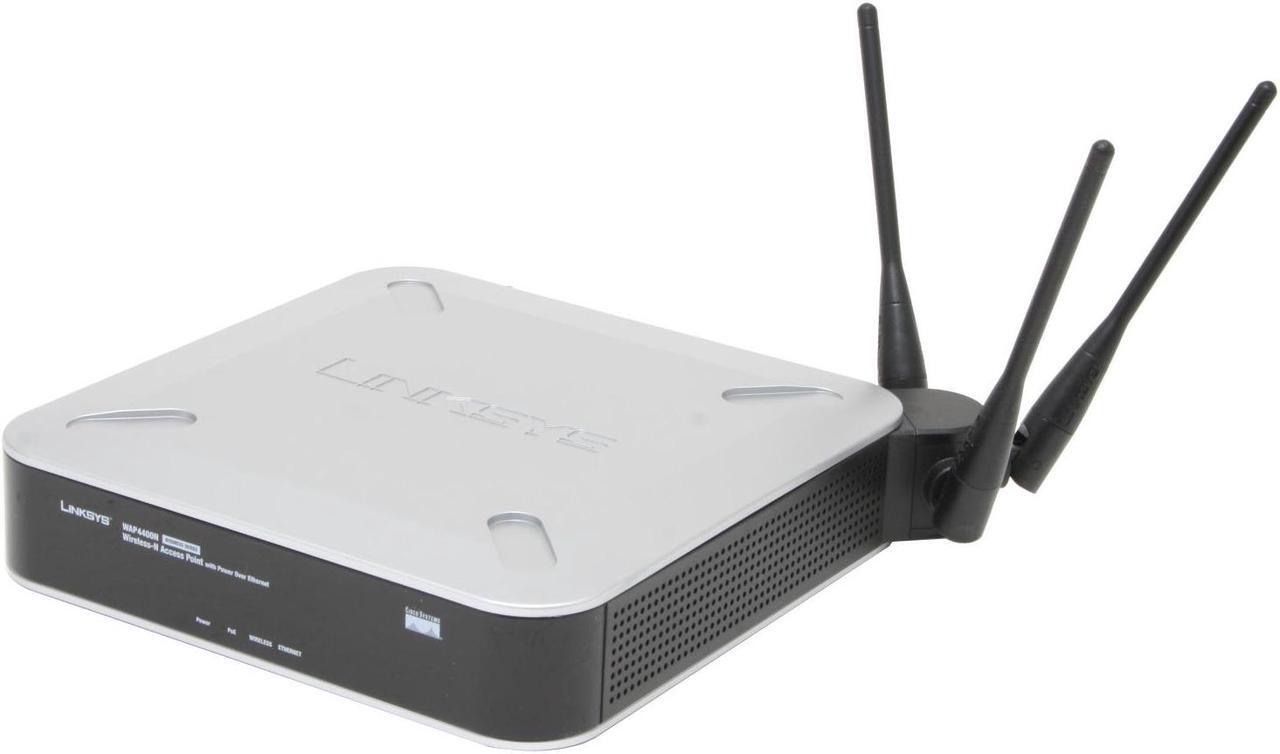 Alt view image 3 of 6 - Cisco Small Business WAP4400N Wireless-N Access Point with Power Over Ethernet