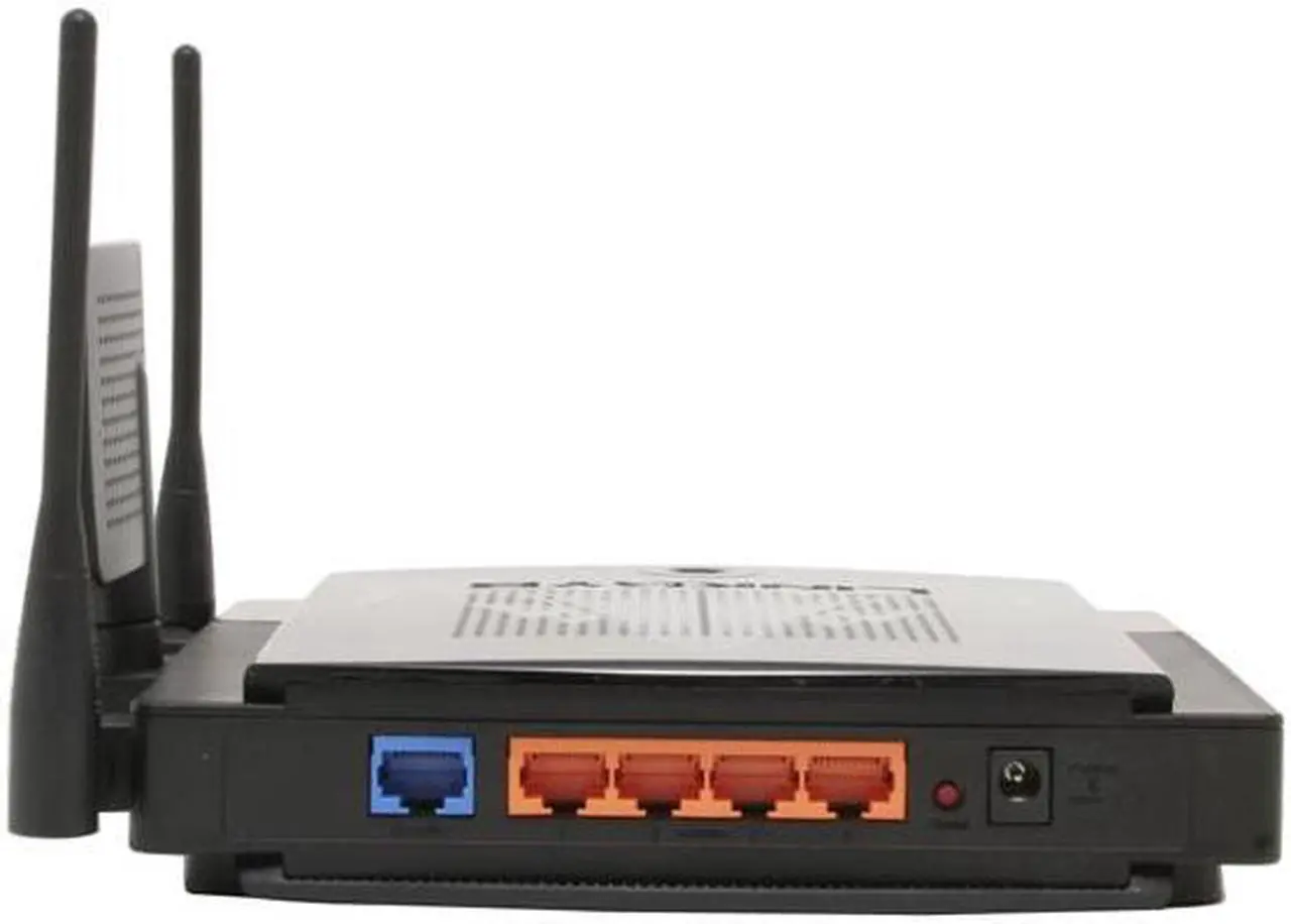Alt view image 5 of 8 - Linksys WRT330N Wireless-N Gigabit Gaming Router 802.11b, 802.11g, 802.3, 802.3u, draft 802.11n