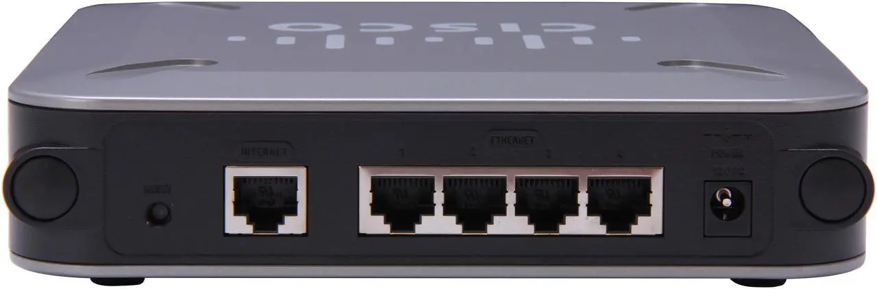 Alt view image 4 of 6 - Cisco Small Business RVS4000 Gigabit Security Router with VPN 1 x RJ45 WAN Ports 4 x 10/100/1000Mbps LAN Ports