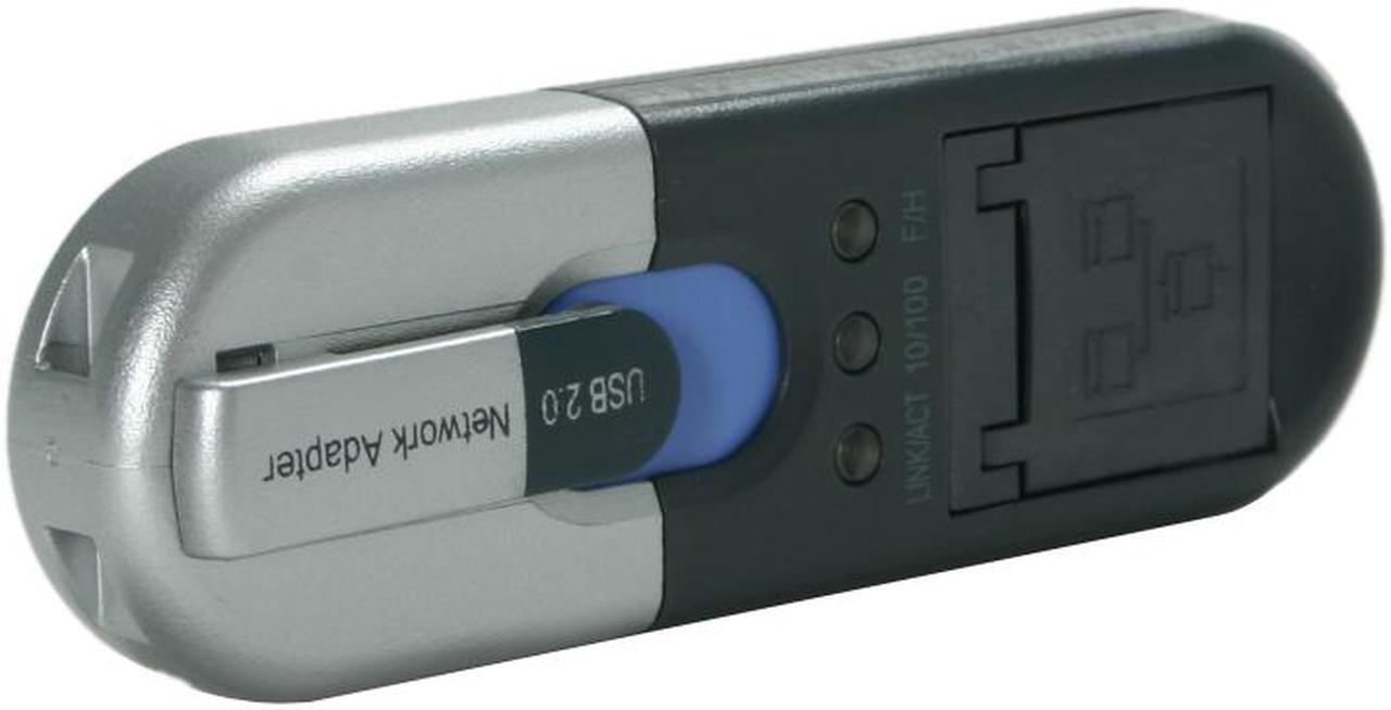 Alt view image 4 of 7 - LINKSYS USB200M Compact USB 2.0 10/100 Network Adapter 10/100Mbps USB 1 x RJ45