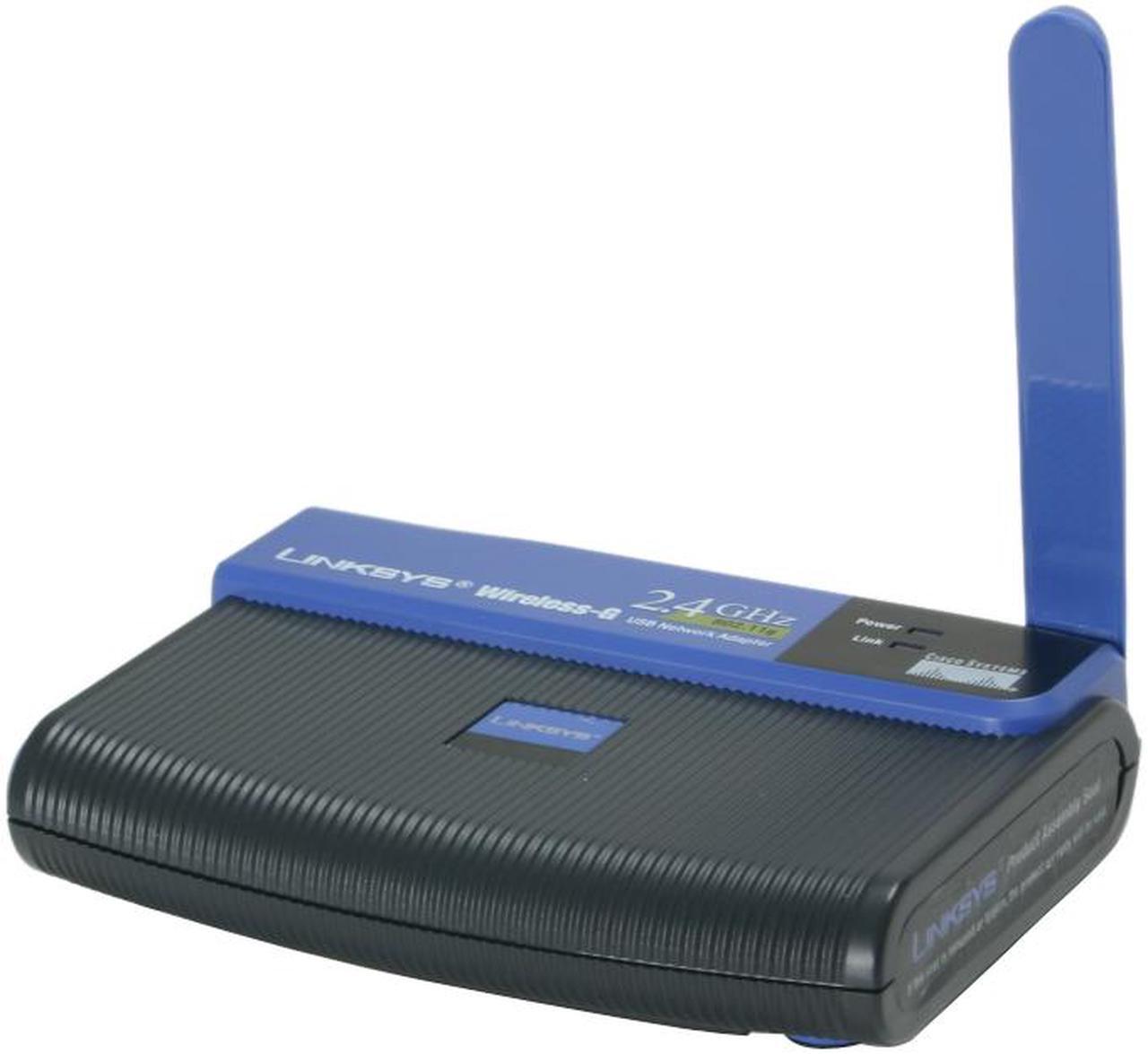 Main image of Linksys WUSB54G Wireless-G Adapter IEEE 802.11b/g USB 1.1/2.0 Up to 54Mbps Wireless Data Rates