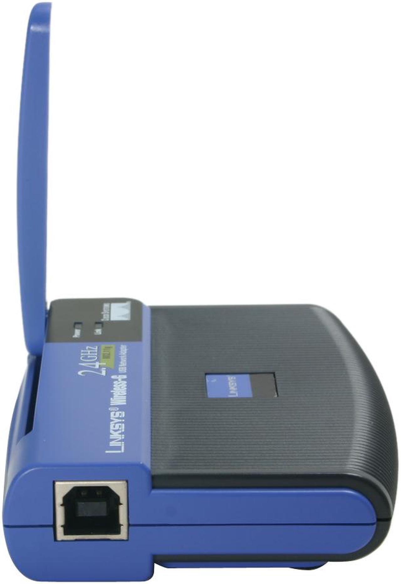 Alt view image 4 of 9 - Linksys WUSB54G Wireless-G Adapter IEEE 802.11b/g USB 1.1/2.0 Up to 54Mbps Wireless Data Rates
