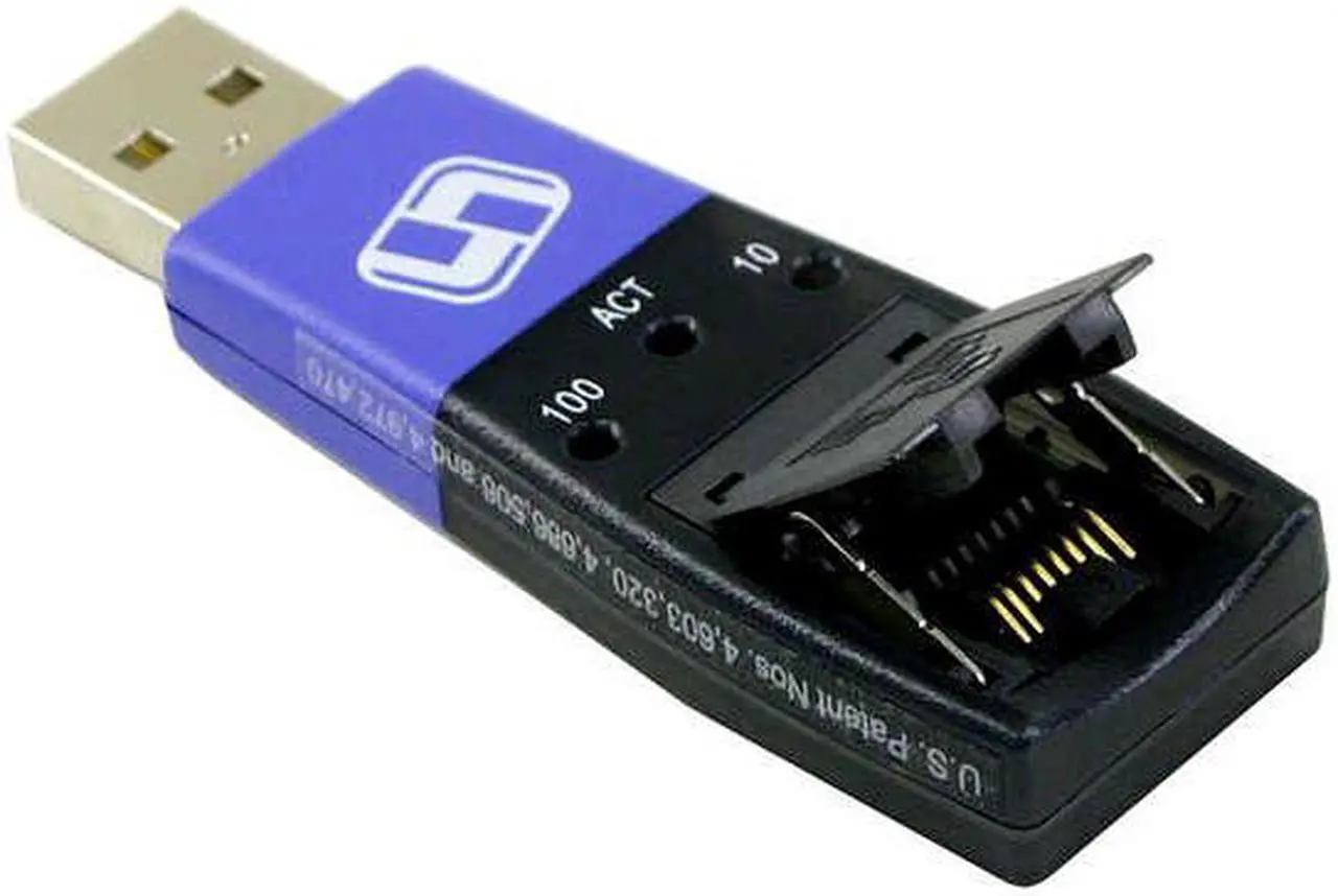 Alt view image 2 of 4 - LINKSYS USB100M Network Adapter 10/100Mbps USB 1 x RJ45