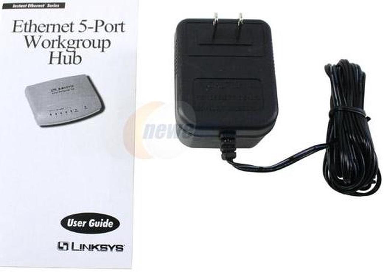 Alt view image 3 of 4 - LINKSYS EW5HUB Instant Ethernet Workgroup 10M 5-port Hub