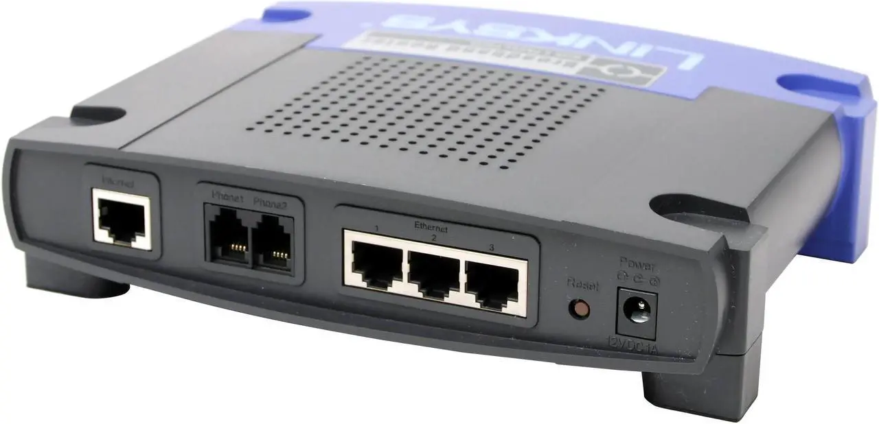 Alt view image 2 of 5 - LINKSYS RT31P2 Broadband Router with 2 Phone Ports. Powered by Vonage