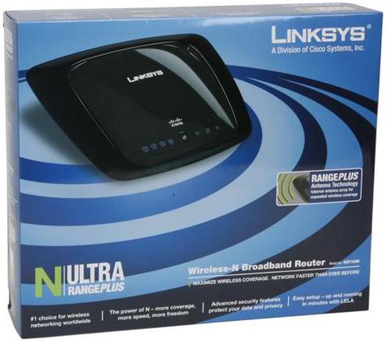 Alt view image 10 of 10 - Linksys WRT160N Wireless Broadband Router 802.11b/g/n up to 300Mbps/ 10/100 Mbps Ethernet Port x4