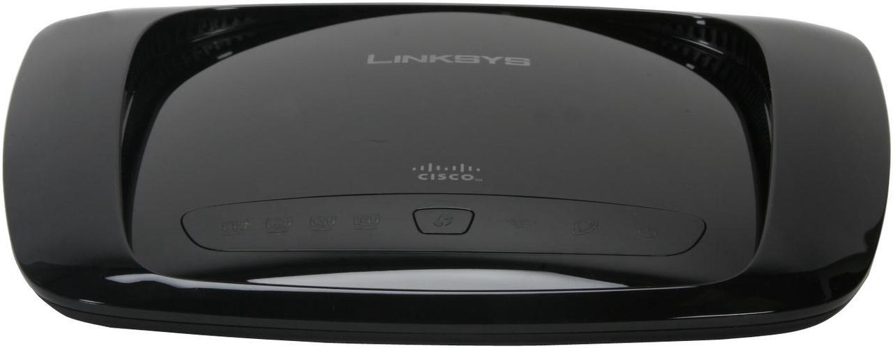 Alt view image 3 of 10 - Linksys WRT160N Wireless Broadband Router 802.11b/g/n up to 300Mbps/ 10/100 Mbps Ethernet Port x4