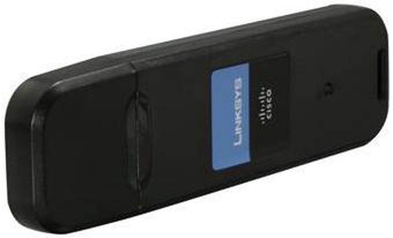 Linksys WUSB600N-CA Wireless-N USB Network Adapter with Dual-Band IEEE 802.11a/b/g, IEEE802.11n Draft USB 2.0