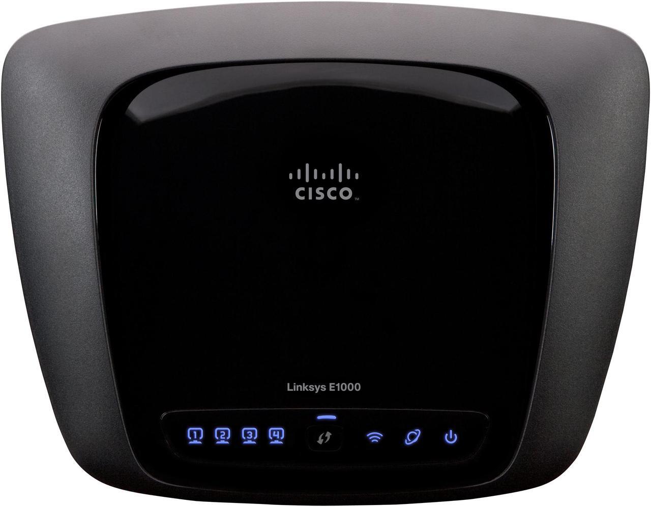 Main image of Linksys E1000 802.11b/g/n Wireless Broadband Router up to 300Mbps/ 10/100 Mbps Ethernet Port x4
