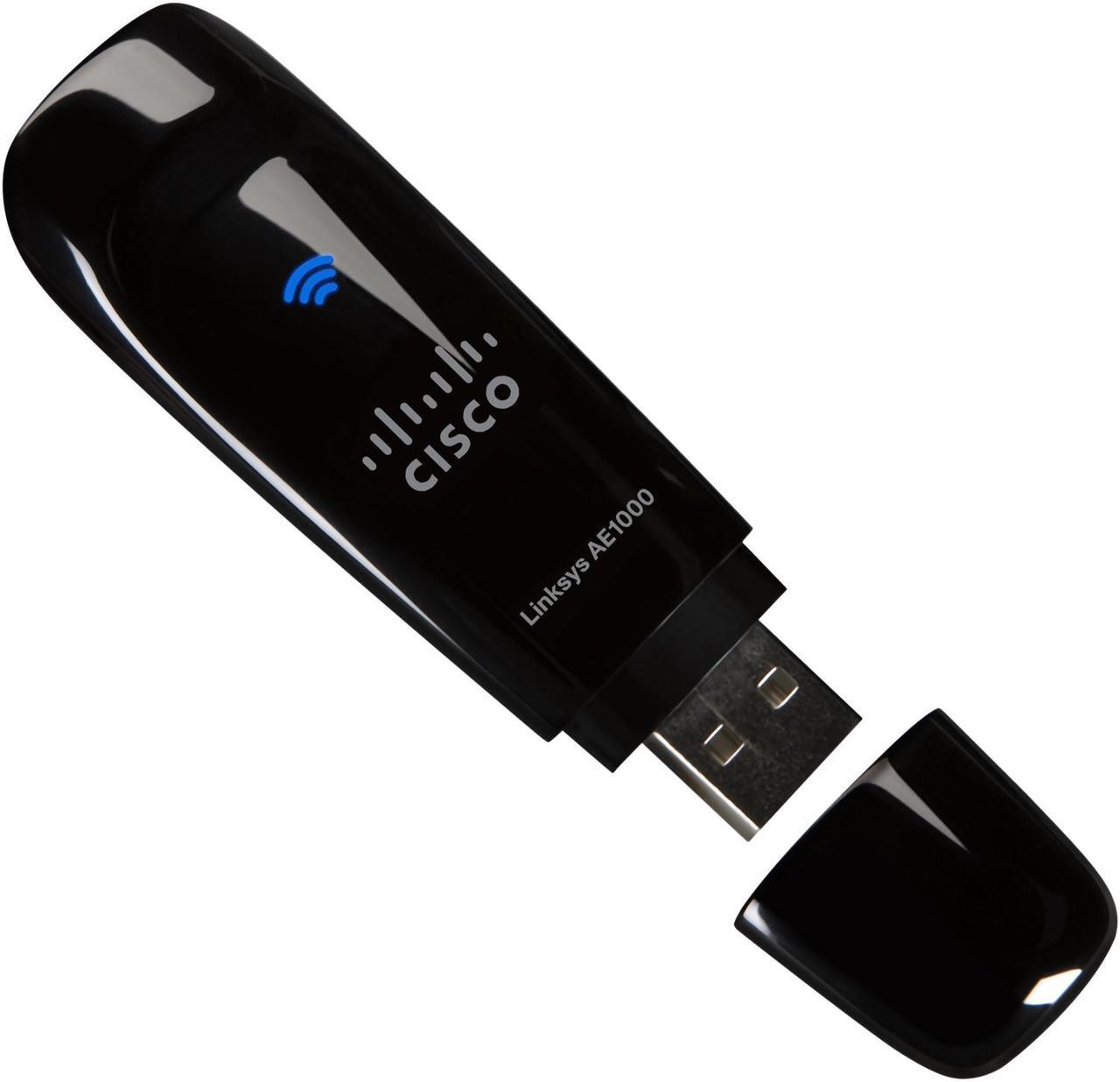 Alt view image 8 of 10 - Linksys AE1000 Wireless Adapter IEEE 802.11a/b/g, IEEE802.11n Draft USB 2.0