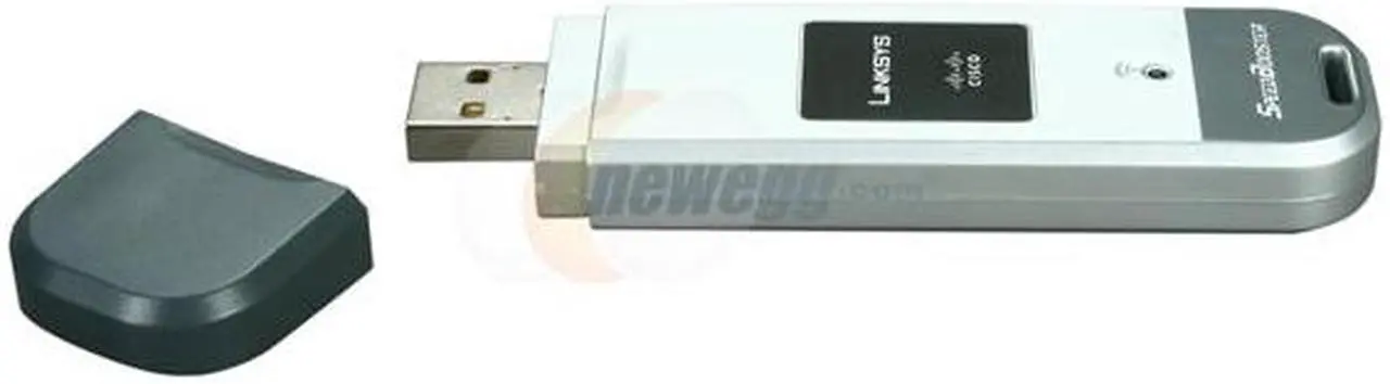 Alt view image 4 of 6 - Linksys WUSB54GSC-4A Compact Wireless Adapter with SpeedBooster IEEE 802.11b/g USB 2.0 Up to 54Mbps Wireless Data Rates