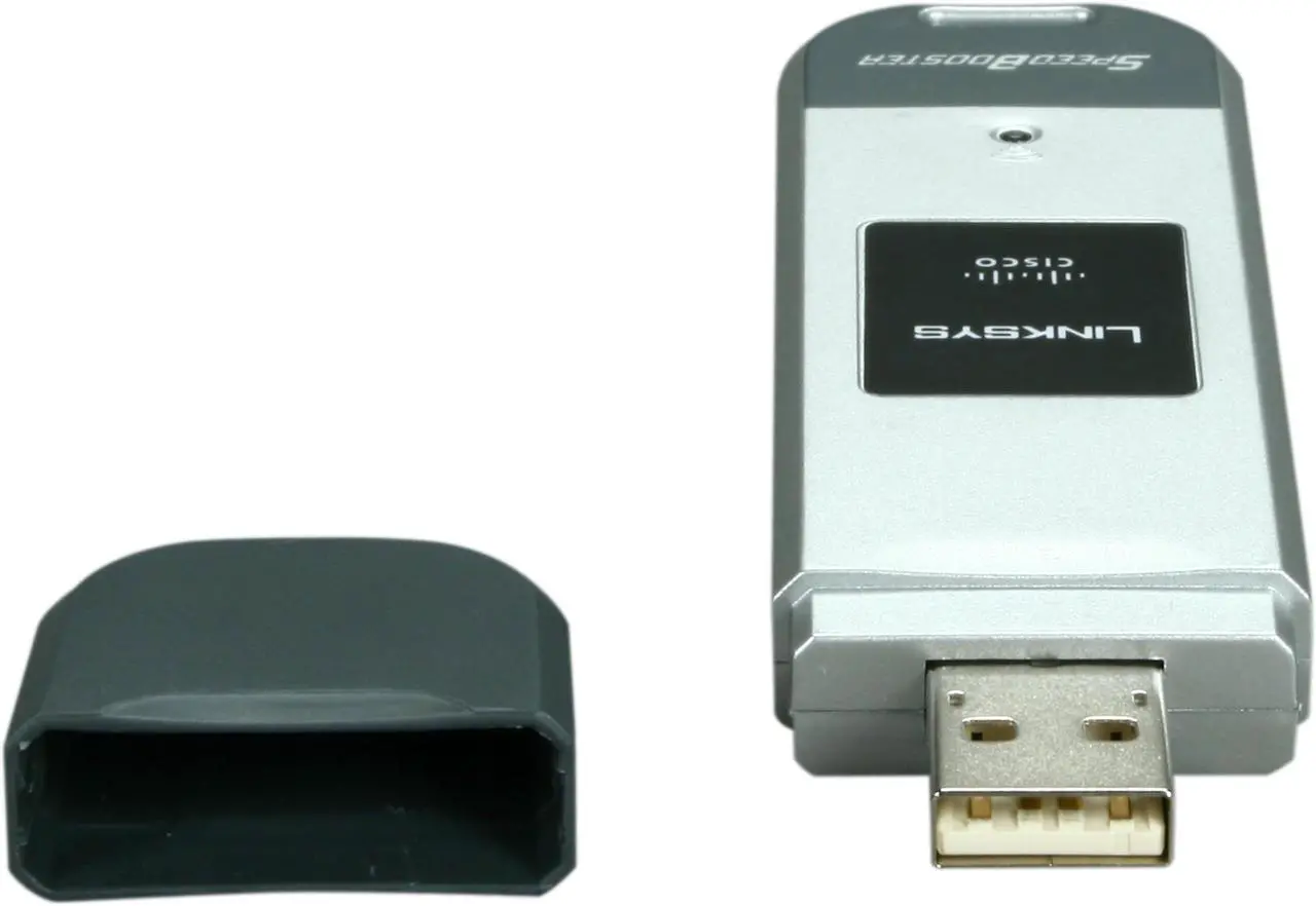 Alt view image 5 of 6 - Linksys WUSB54GSC-4A Compact Wireless Adapter with SpeedBooster IEEE 802.11b/g USB 2.0 Up to 54Mbps Wireless Data Rates