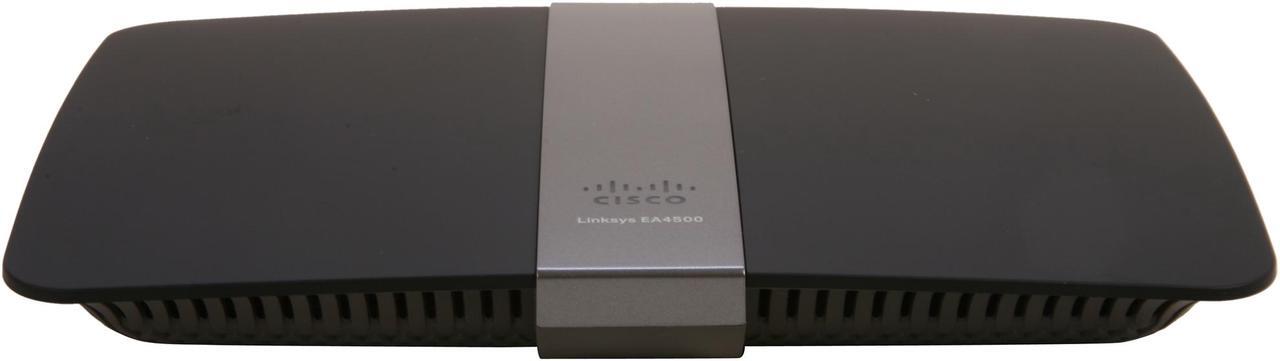 Alt view image 2 of 6 - Linksys EA4500 App Enabled N900 Dual-Band Wireless Router with Gigabit and USB